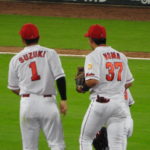 カープ沖縄キャンプ3日目 鈴木誠也にアクシデント